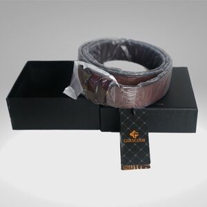 GURSCOURE luxury leather belt - Men